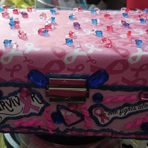 BLACK FRIDAY, Breast Cancer Survivor Decorated Box